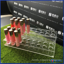 Acrylic Lip Gloss Lápiz Labial Organizador titular de la atención de la belleza